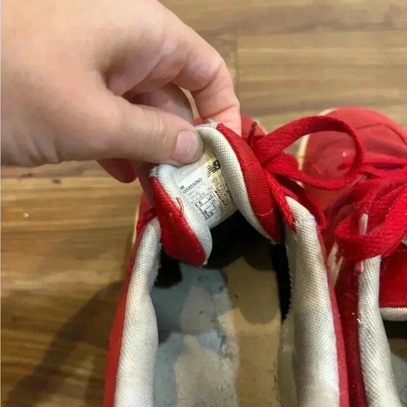 New Balance 550 Suede Pack Team Red - Picture 5 of 7